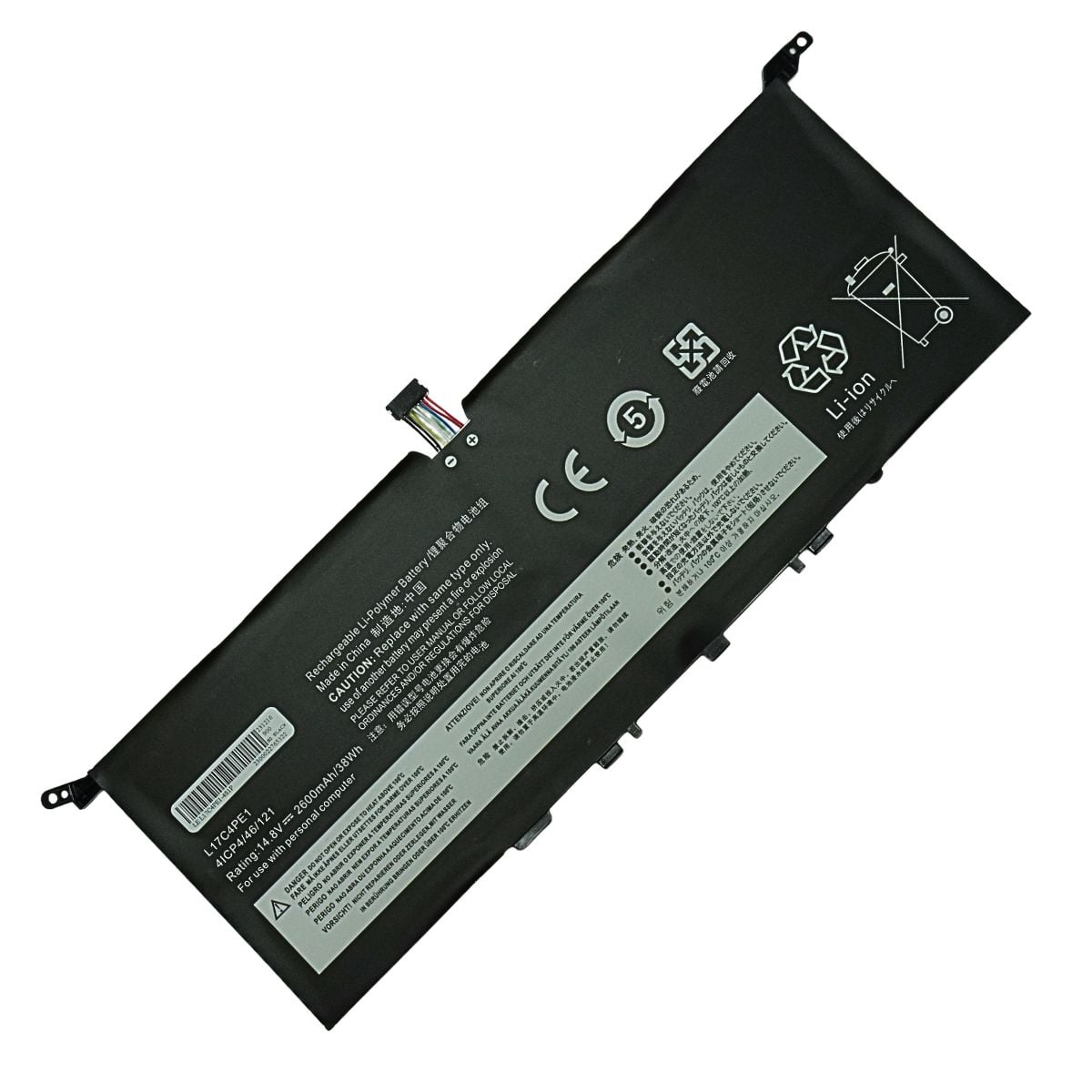 BATERÍA PARA LAPTOP LENOVO L17C4PE1 IDEAPAD 730S - 1