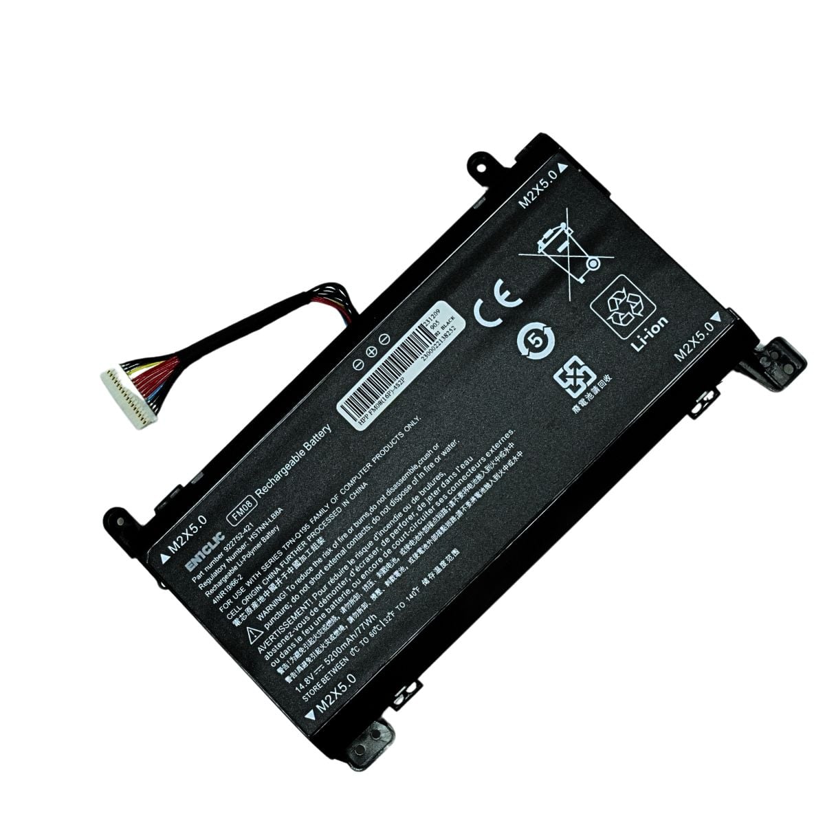BATERÍA PARA LAPTOP HP FM08XL OMEN 17-AN 16 HILOS - 1