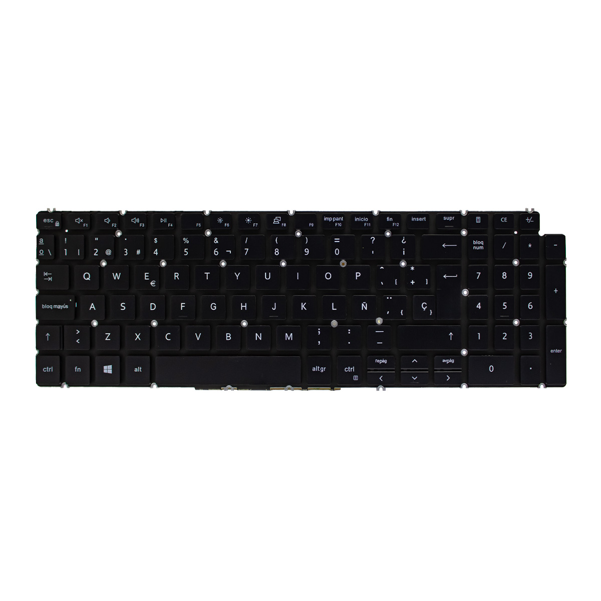 TECLADO PARA LAPTOP DELL INSPIRON 15-7590 GENUINO - 2