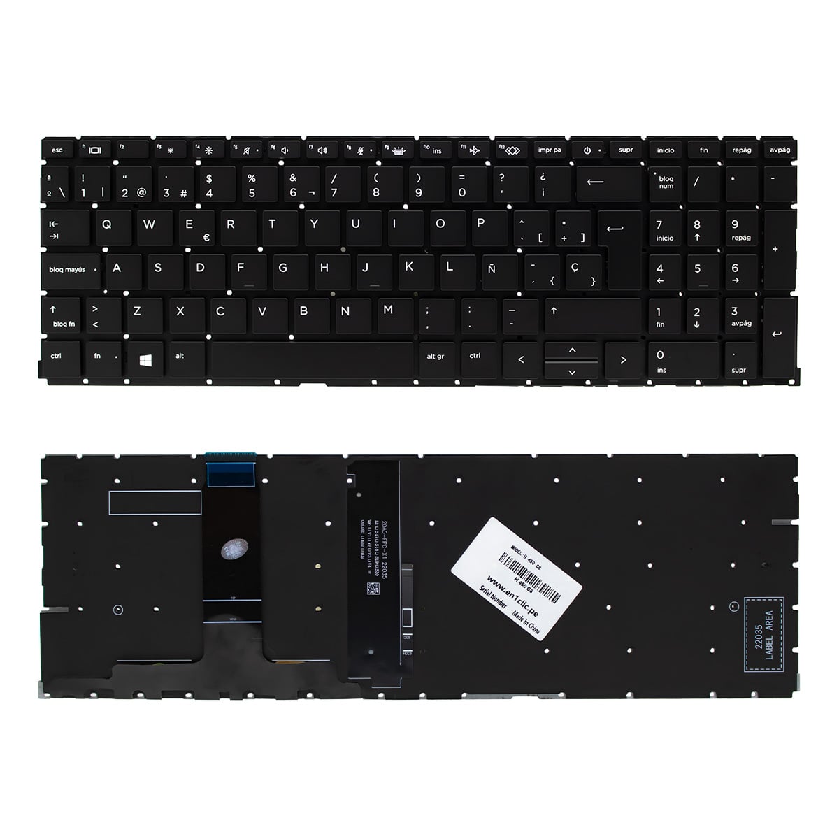 TECLADO PARA LAPTOP HP PROBOOK 450 G8 - 1