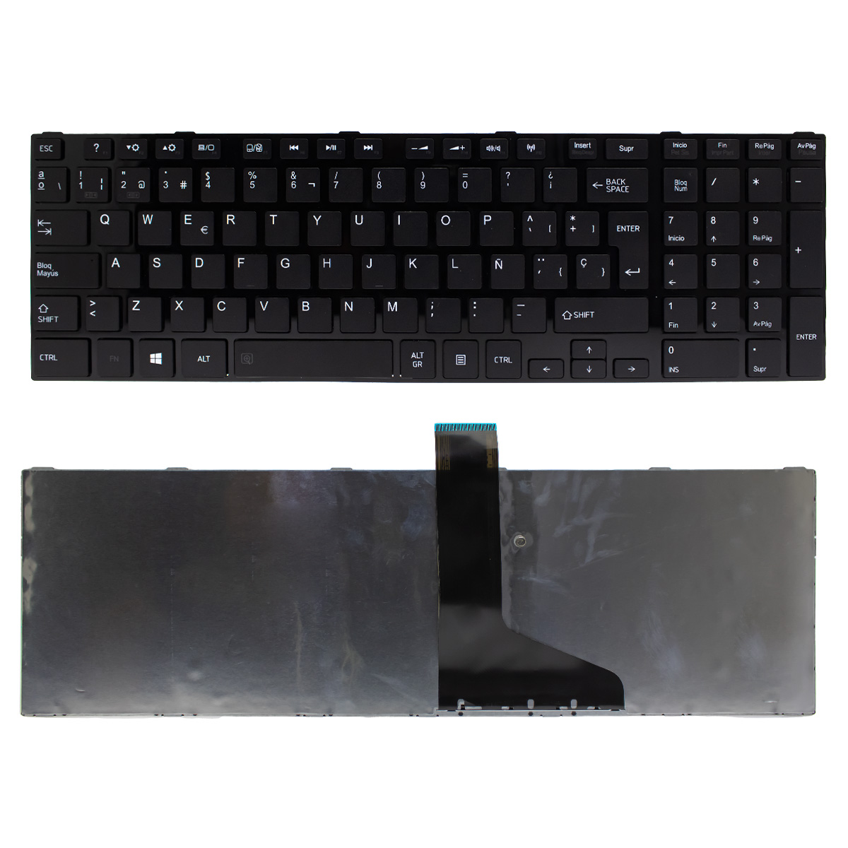 TECLADO PARA LAPTOP TOSHIBA C850 L850 - 1