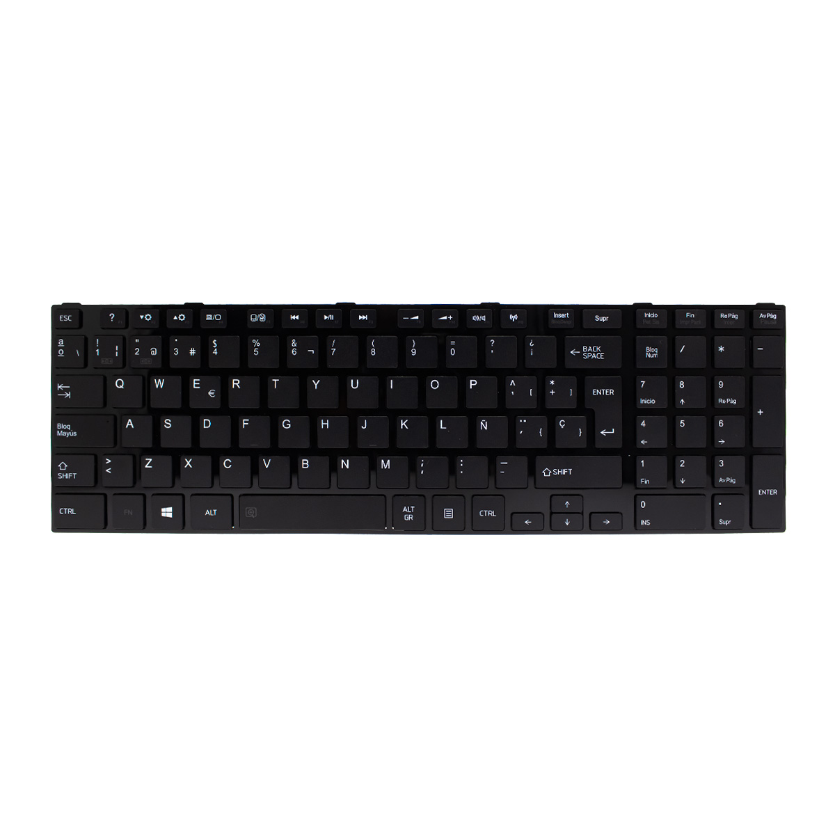 TECLADO PARA LAPTOP TOSHIBA C850 L850 - 2