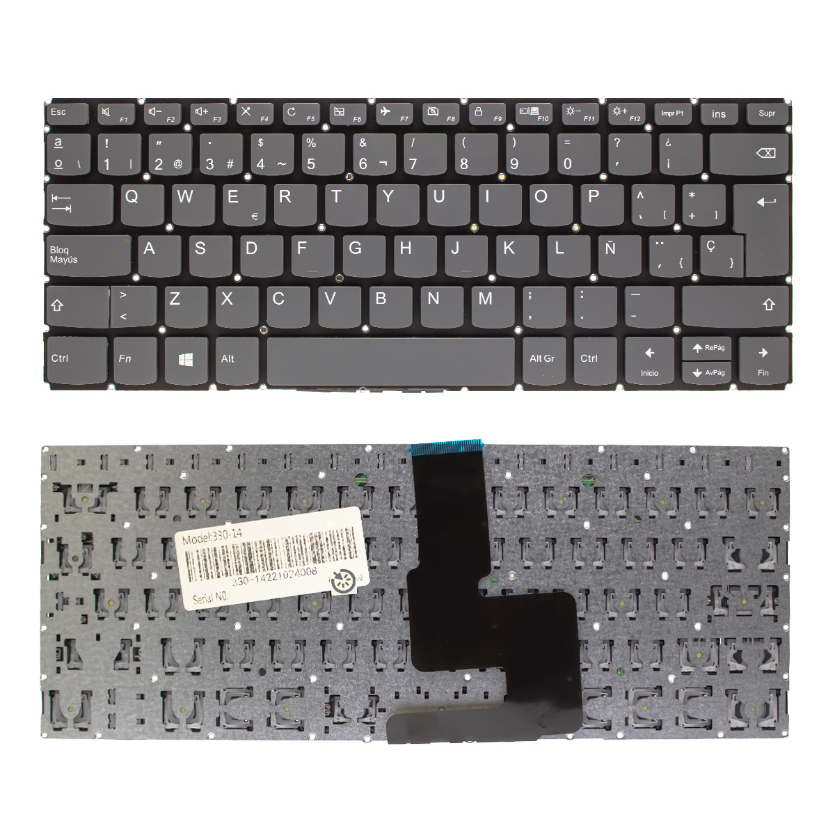 TECLADO PARA LAPTOP LENOVO 330-14 IDEAPAD 3 14 - 1