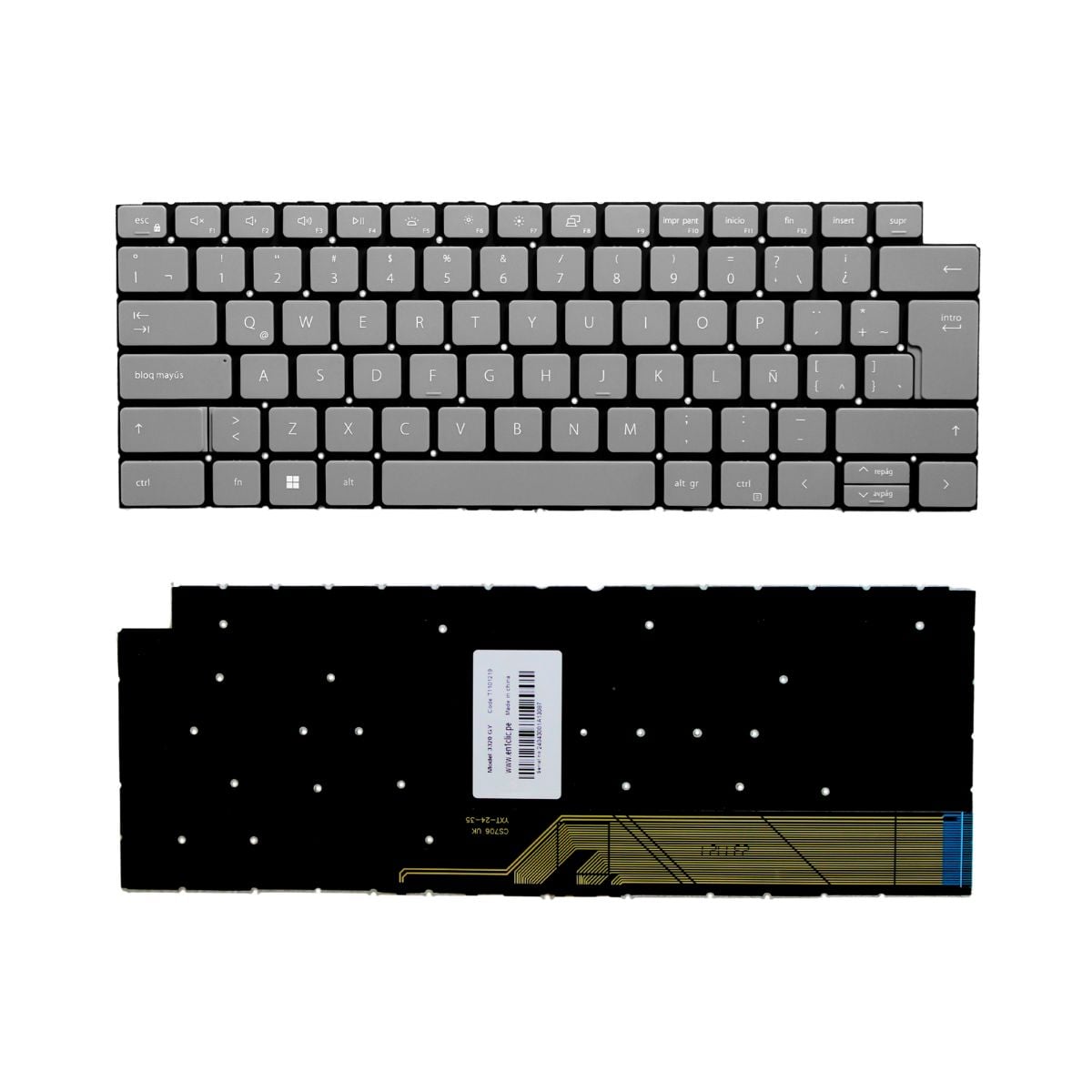 TECLADO PARA LAPTOP DELL INSPIRON 5310 3420 5410 - 1