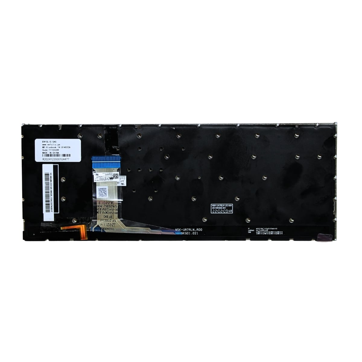 TECLADO PARA LAPTOP ASUS VIVOBOOK 14 X402ZA X1402 X1403ZA GENUINO ILUMINADO POWER - 3