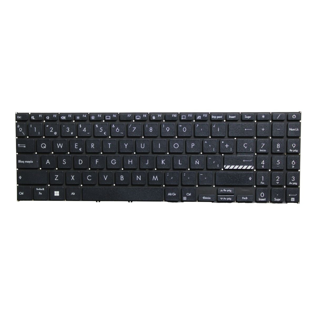 TECLADO PARA LAPTOP ASUS X1503ZA X1502ZA X1603ZA POWER - 2