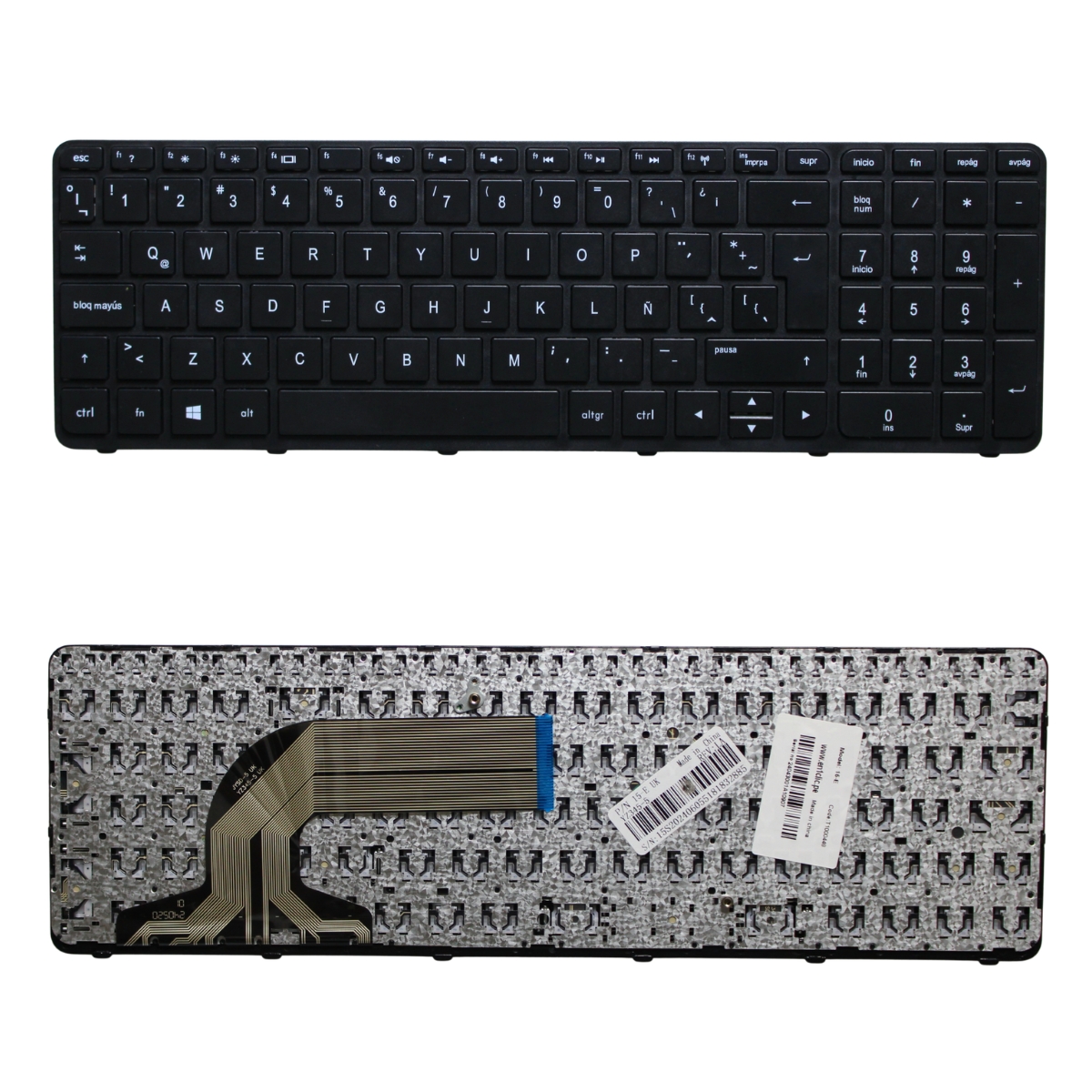TECLADO PARA LAPTOP HP 15-N 15-E - 1