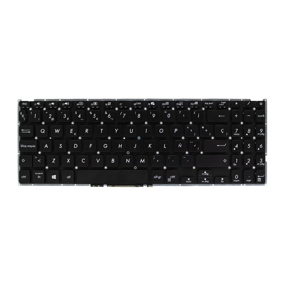 TECLADO PARA LAPTOP ASUS VIVOBOOK X509 M509 X515 POWER - 2