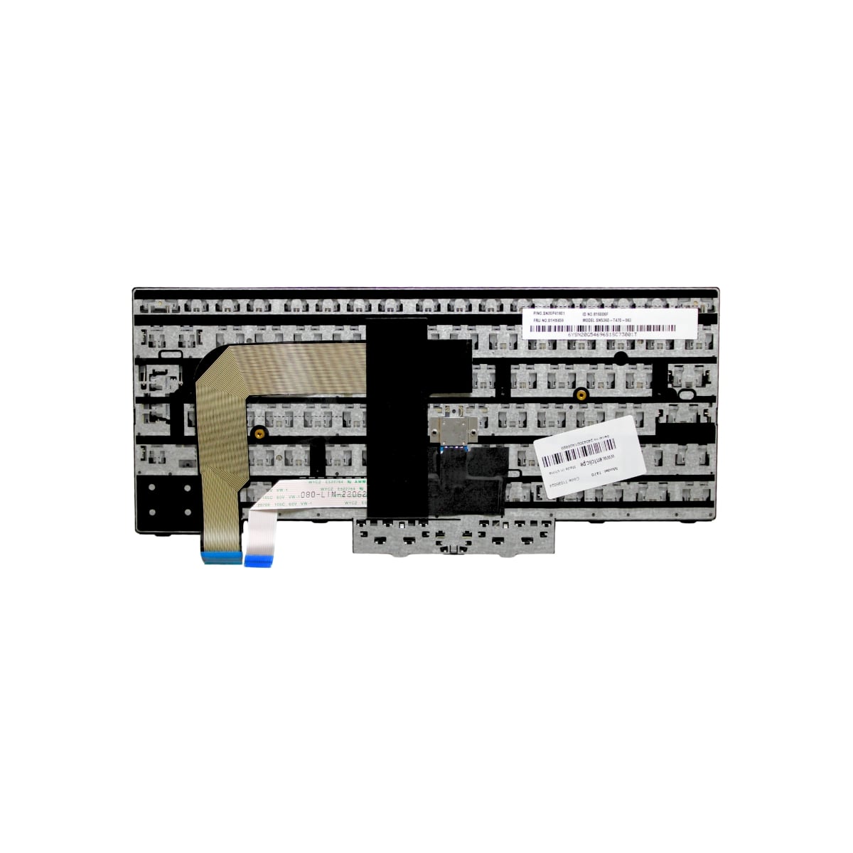 TECLADO PARA LAPTOP LENOVO THINKPAD T470 T480 A475 FLEX DERECHO ABAJO - 3