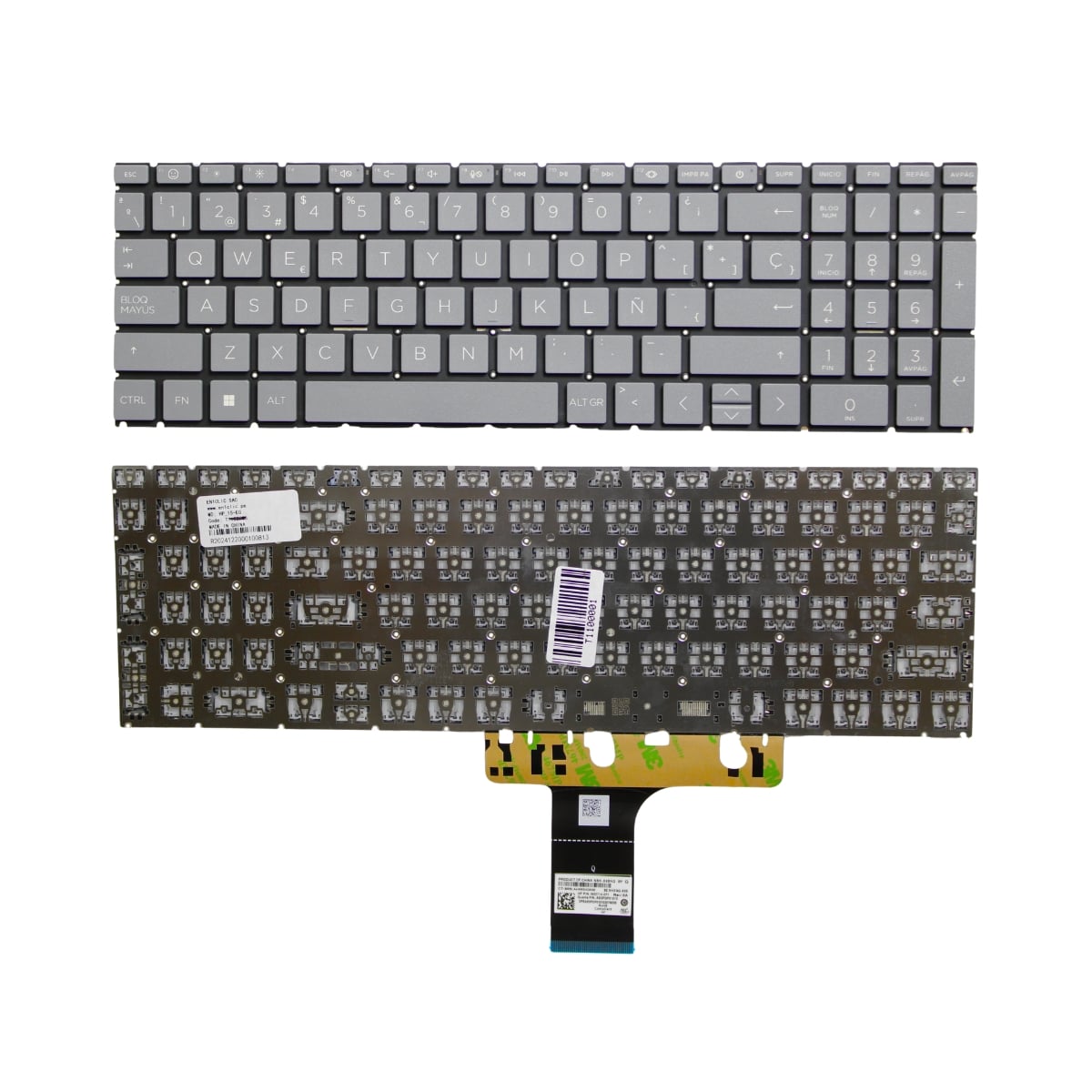 TECLADO PARA LAPTOP HP 15-EG 15-EH GENUINO POWER - 1