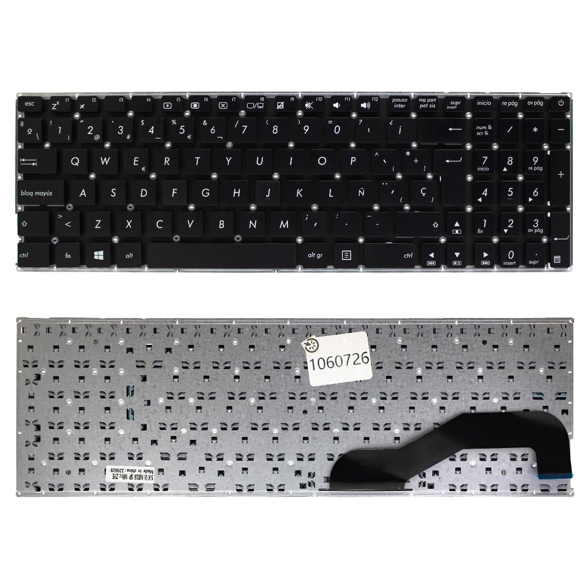 TECLADO PARA LAPTOP ASUS X540  X540L POWER - 1