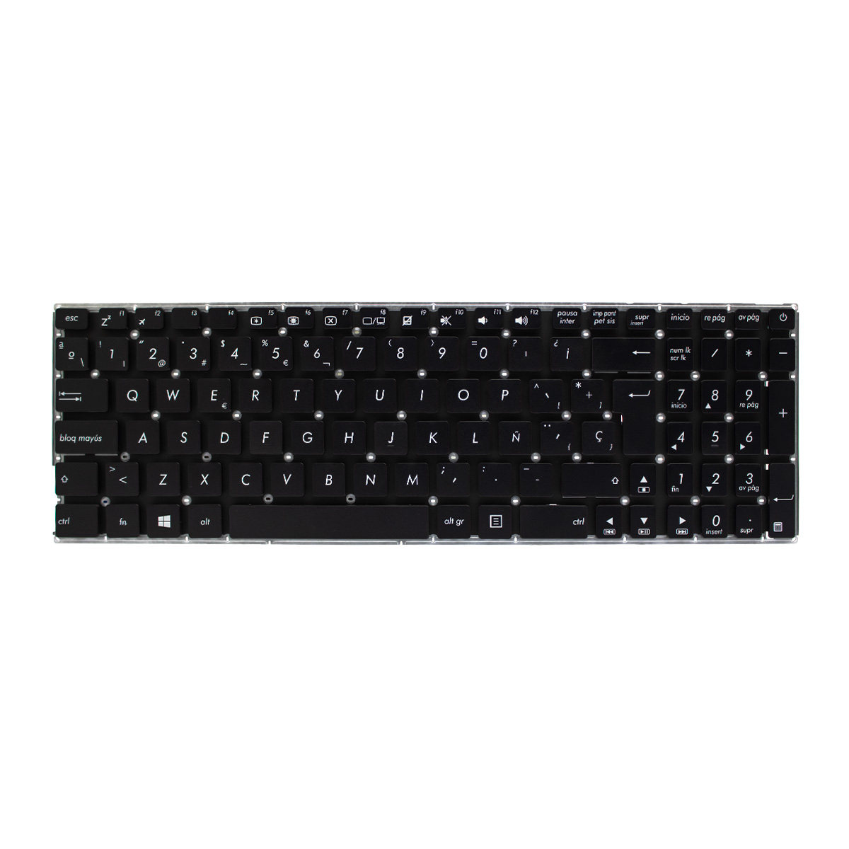 TECLADO PARA LAPTOP ASUS X540  X540L POWER - 2