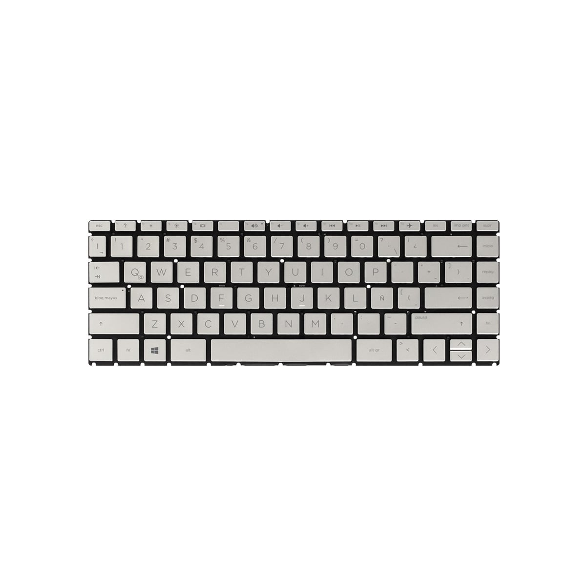 TECLADO PARA LAPTOP HP 14-CD 14-CK 14-DA GENUINO FLEX CORTO - 2