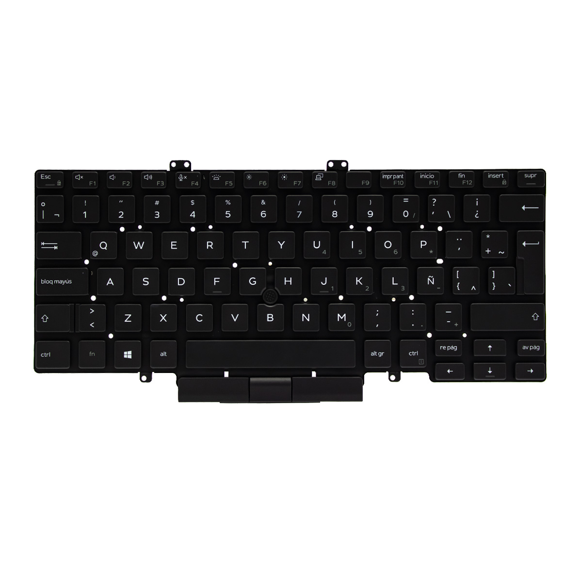 TECLADO PARA LAPTOP DELL LATITUDE 14 5400 7400 ILUMINADO - 2