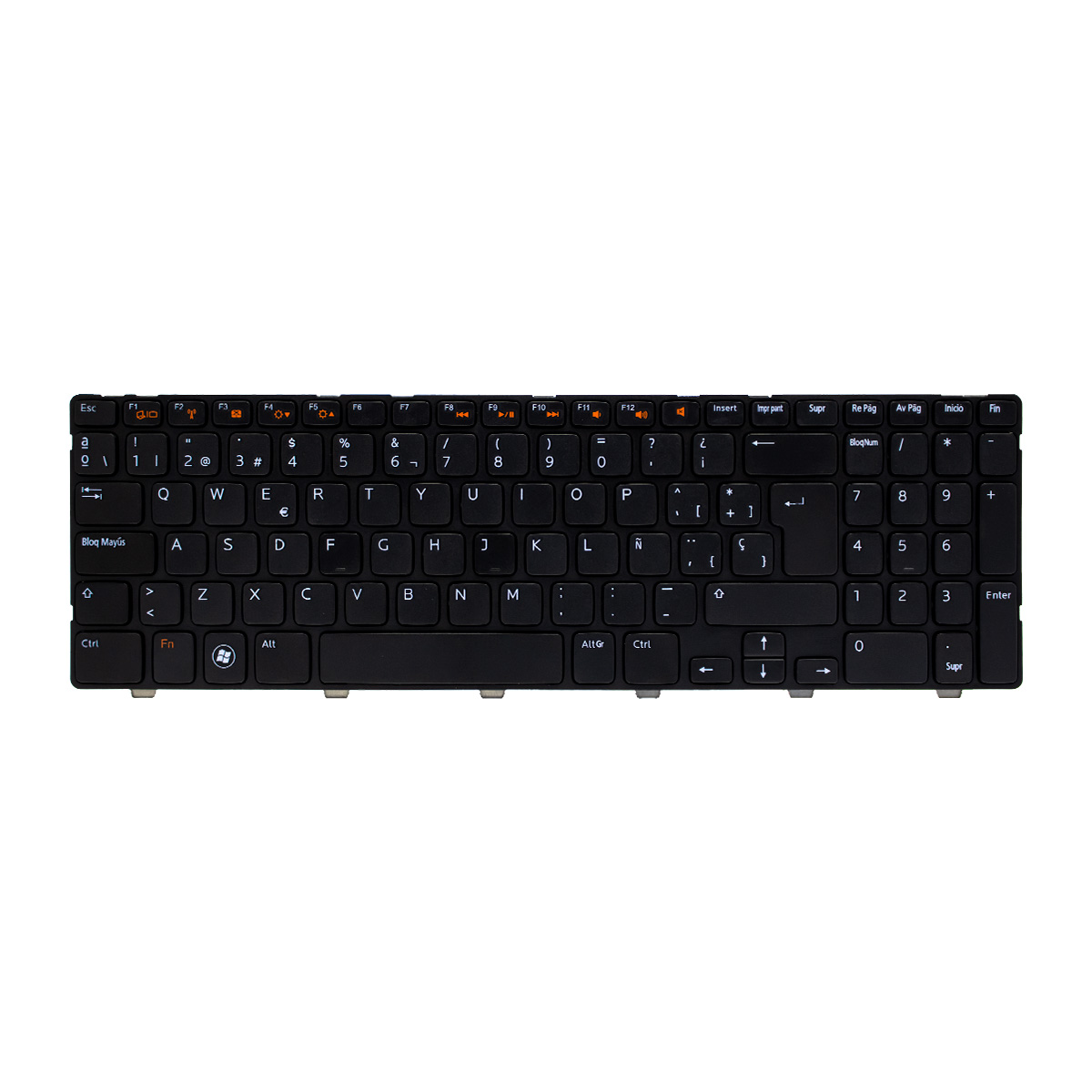 TECLADO PARA LAPTOP DELL 15R -N5110 FLEX LARGO - 2