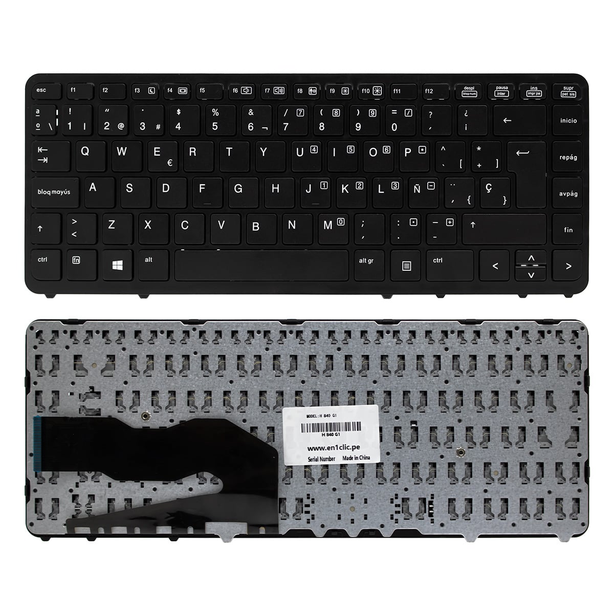 TECLADO PARA LAPTOP HP ELITEBOOK 840 G1 - 1
