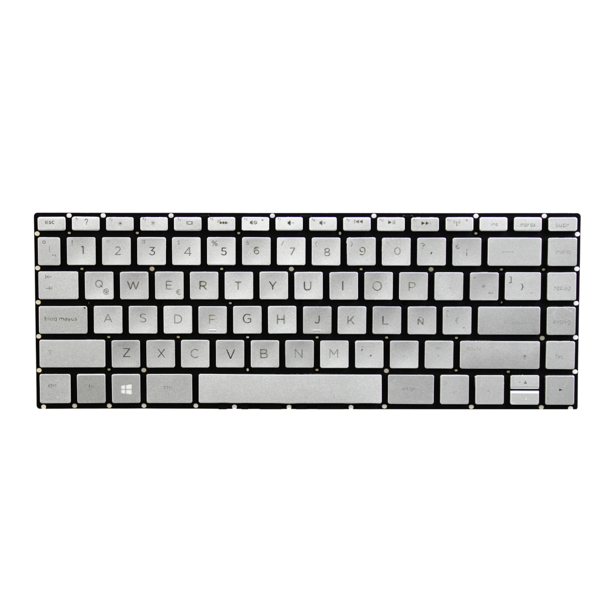 TECLADO PARA LAPTOP HP 14-BS 14-BW 240 G6 GENUINO FLEX LARGO - 2