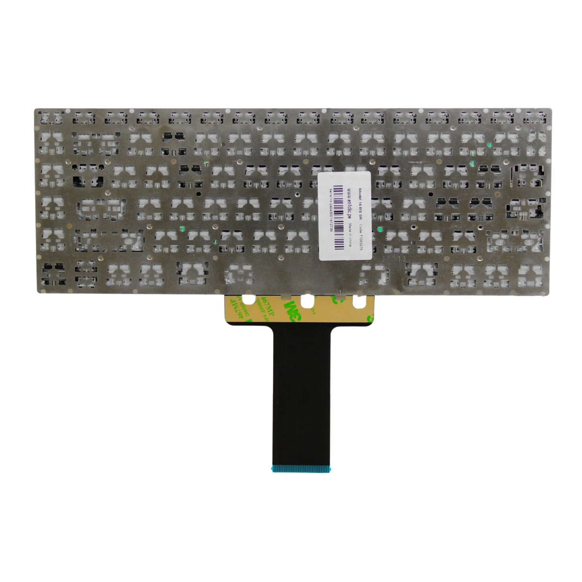 TECLADO PARA LAPTOP HP 14-BS 14-BW 240 G6 GENUINO FLEX LARGO - 3