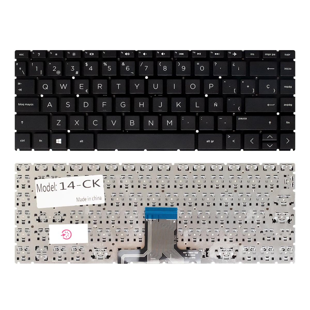 TECLADO PARA LAPTOP HP 14-CD 14-CK - 1