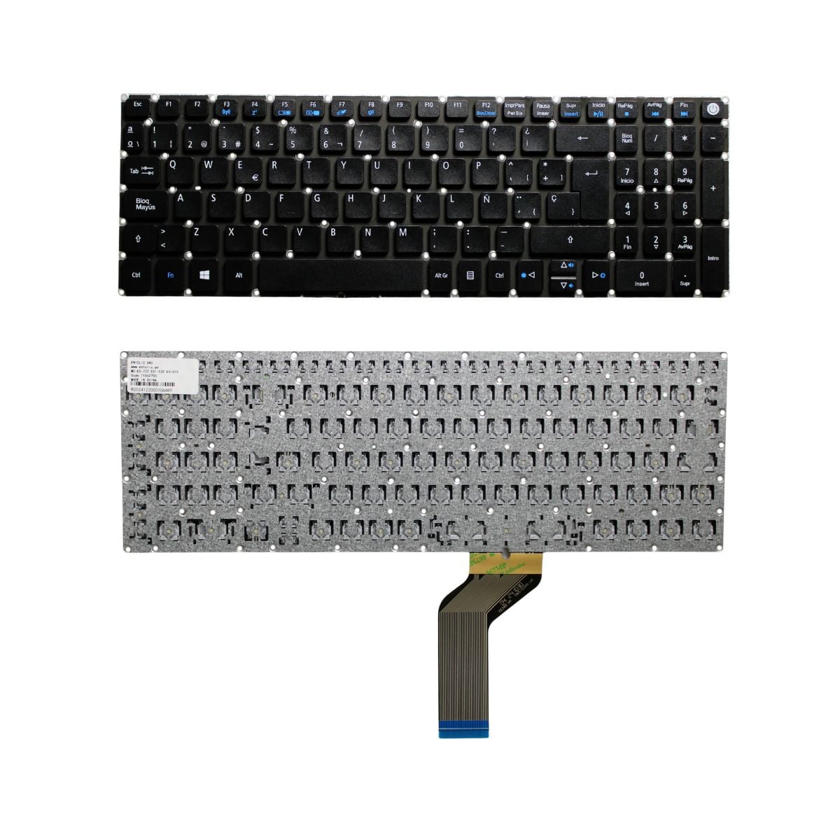 TECLADO PARA LAPTOP ACER E5-573 E5-722 POWER - 1
