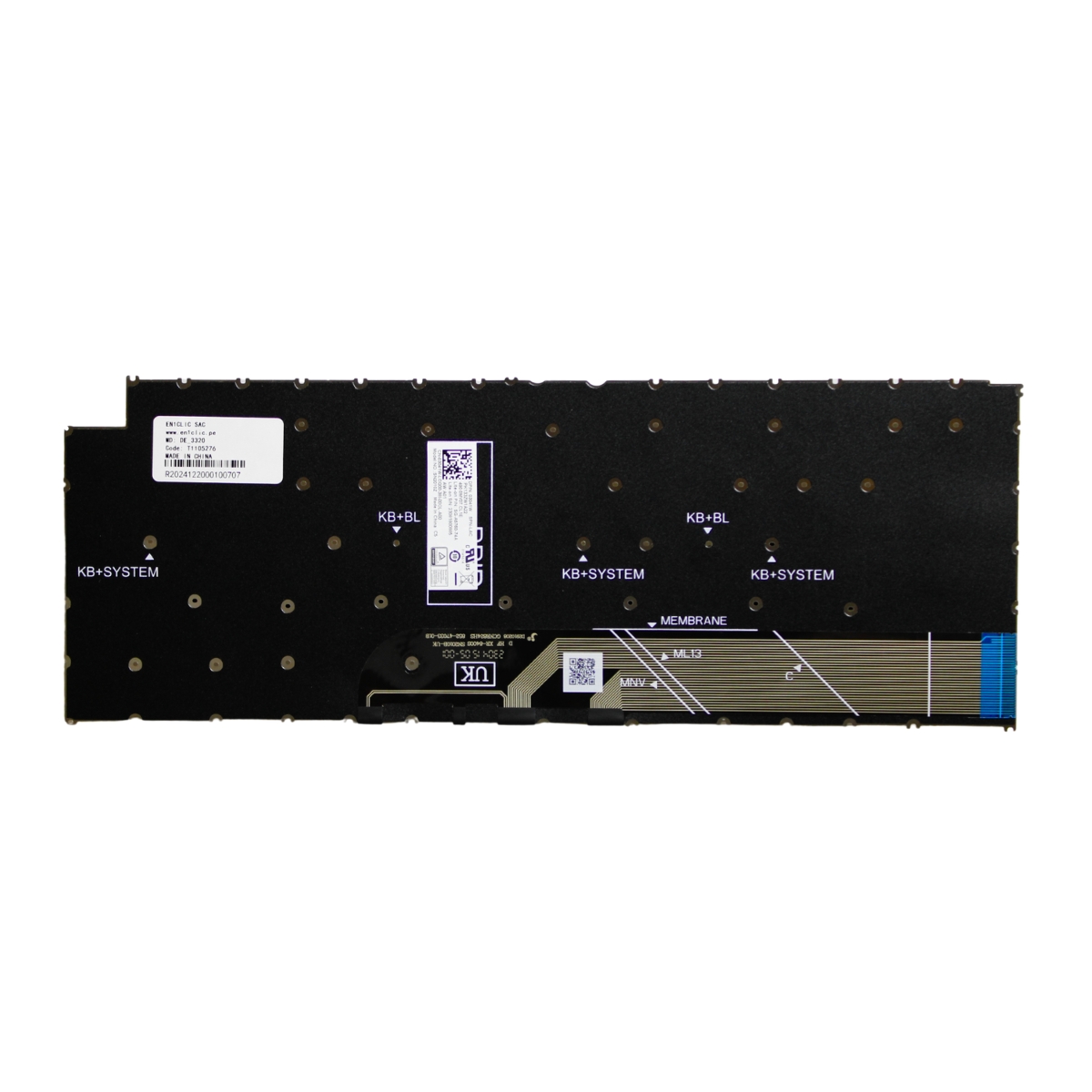 TECLADO PARA LAPTOP DELL INSPIRON 5310 5410 GENUINO - 3