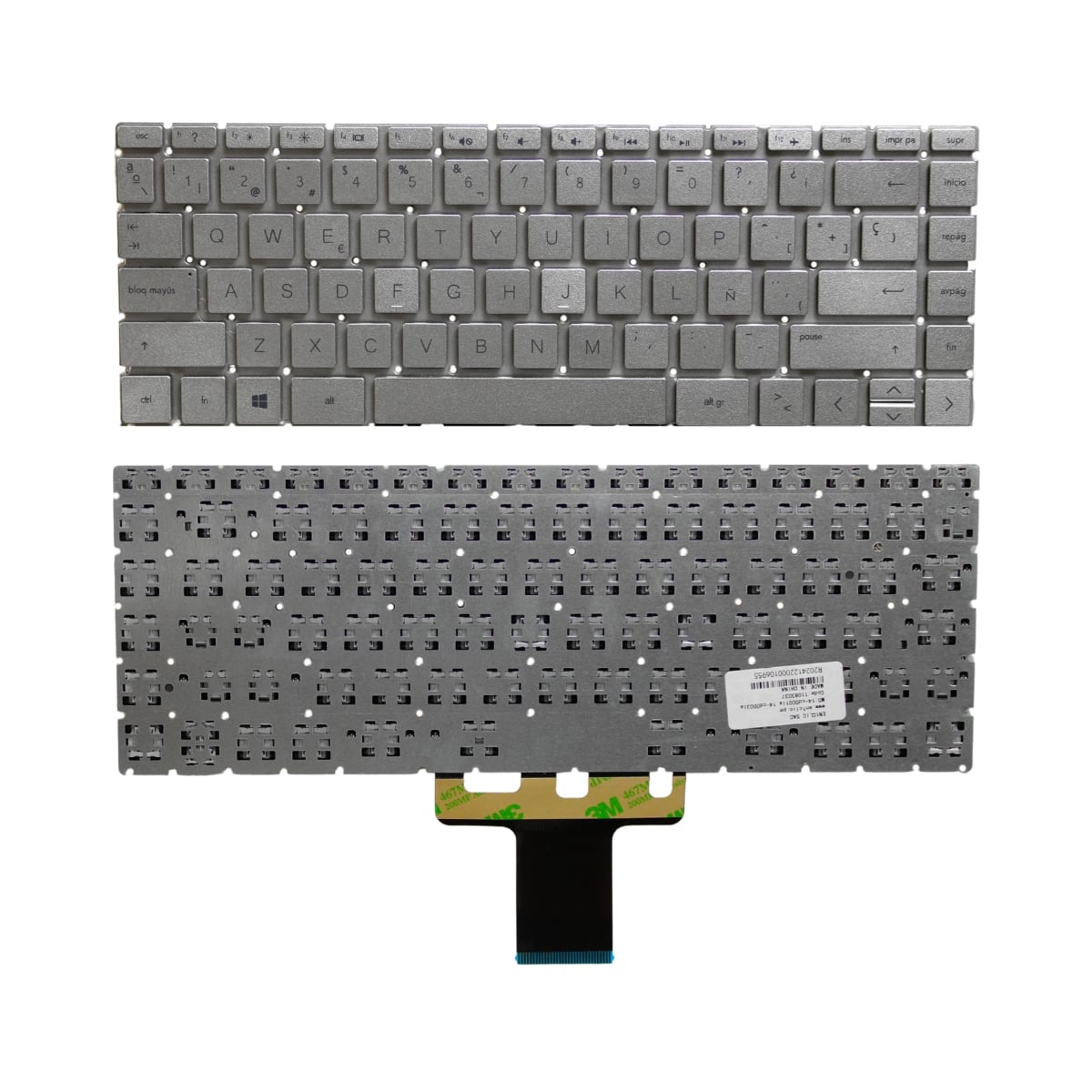 TECLADO PARA LAPTOP HP 14-DA 14-CK FLEX CORTO - 1