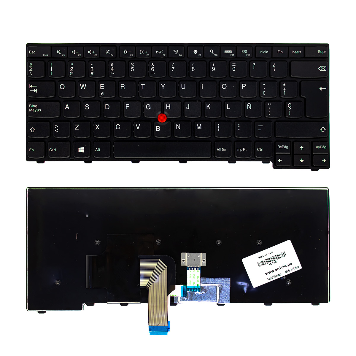 TECLADO PARA LAPTOP LENOVO THINKPAD T440 T460 E431 - 1