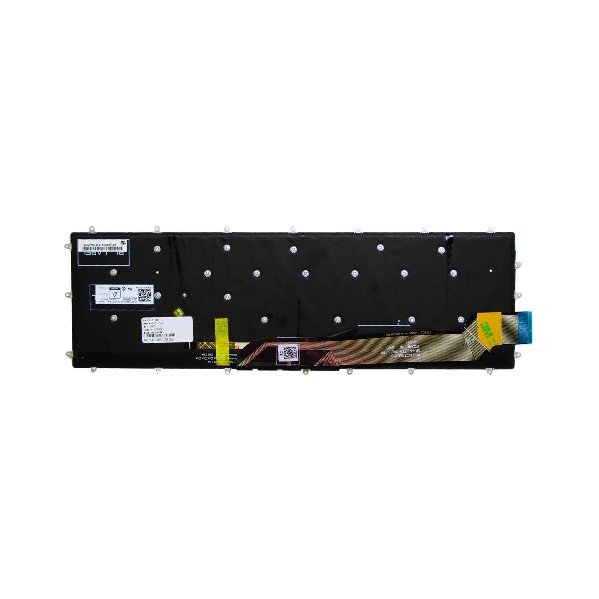 TECLADO PARA LAPTOP DELL INSPIRON 15 5565 7566 GENUINO ILUMINADO - 3