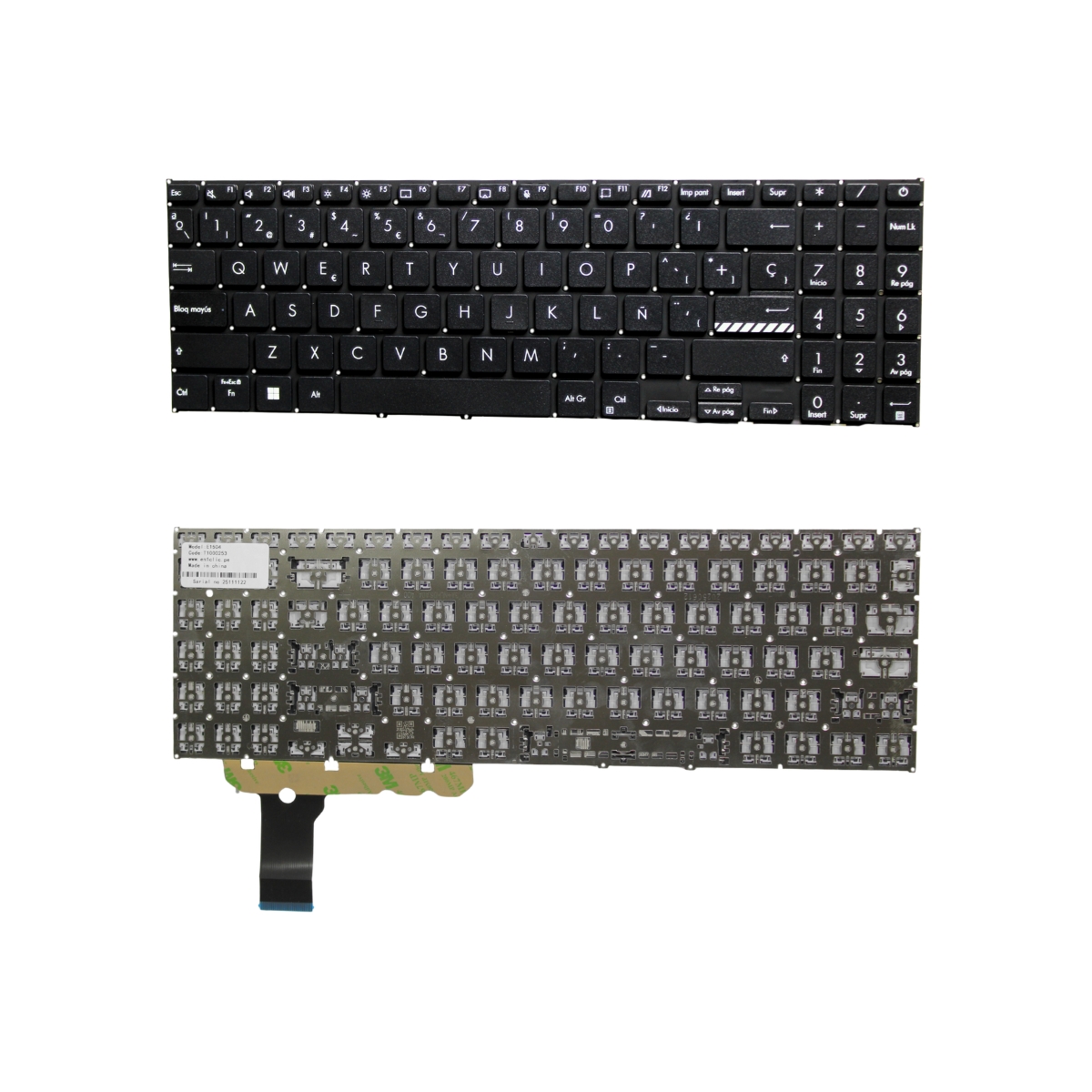 TECLADO PARA LAPTOP ASUS E1504 POWER - 1