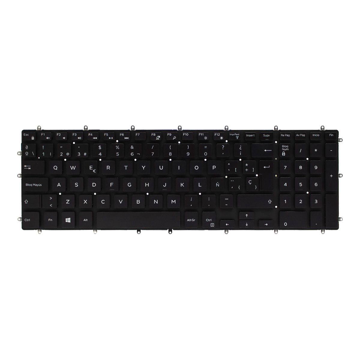 TECLADO PARA LAPTOP DELL INSPIRON 15 5565 7566 - 2