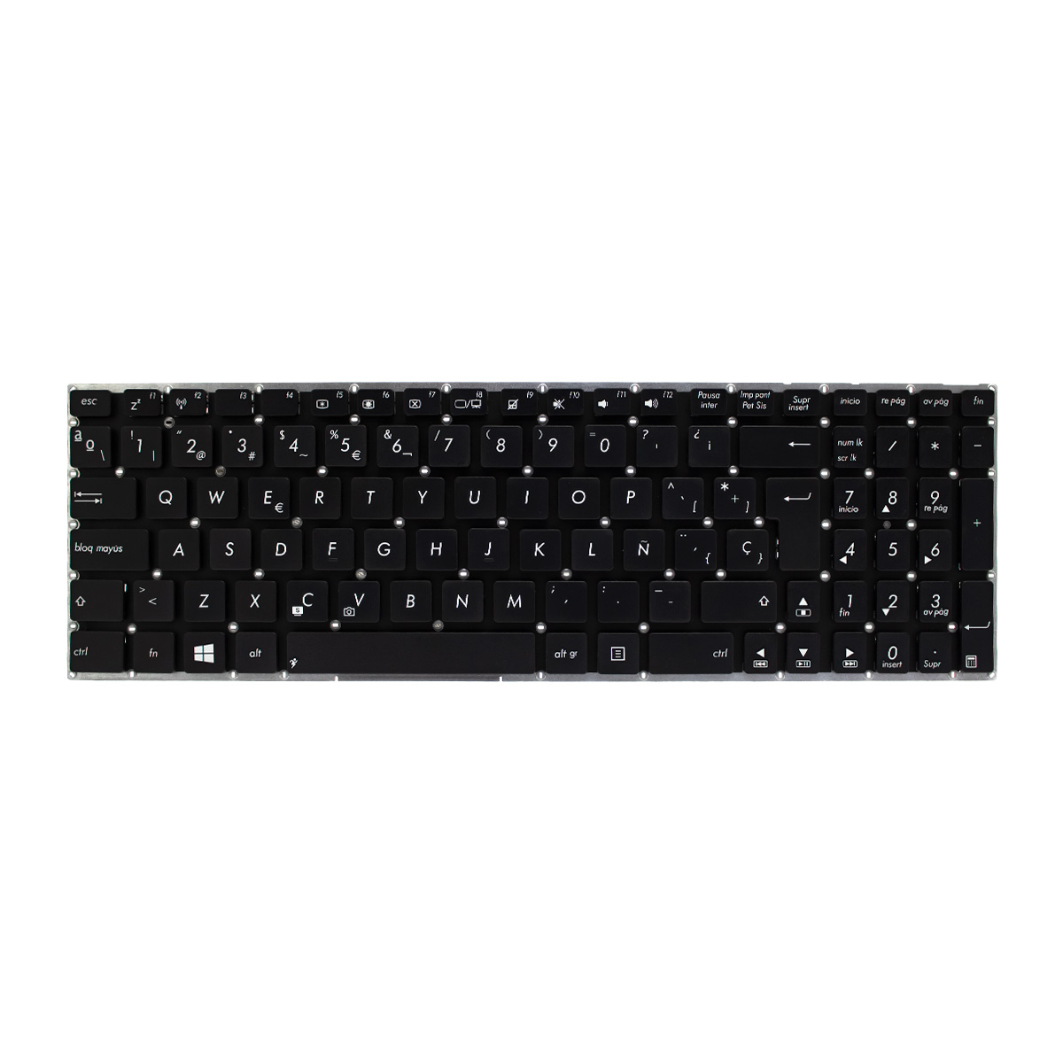 TECLADO PARA LAPTOP ASUS X550L X550LA FLEX LARGO - 2
