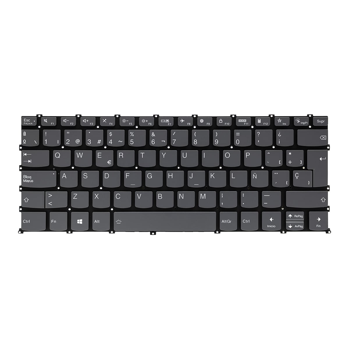 TECLADO PARA LAPTOP LENOVO IDEAPAD 5 14IIL05 5 14ARE05 GENUINO ILUMINADO - 2
