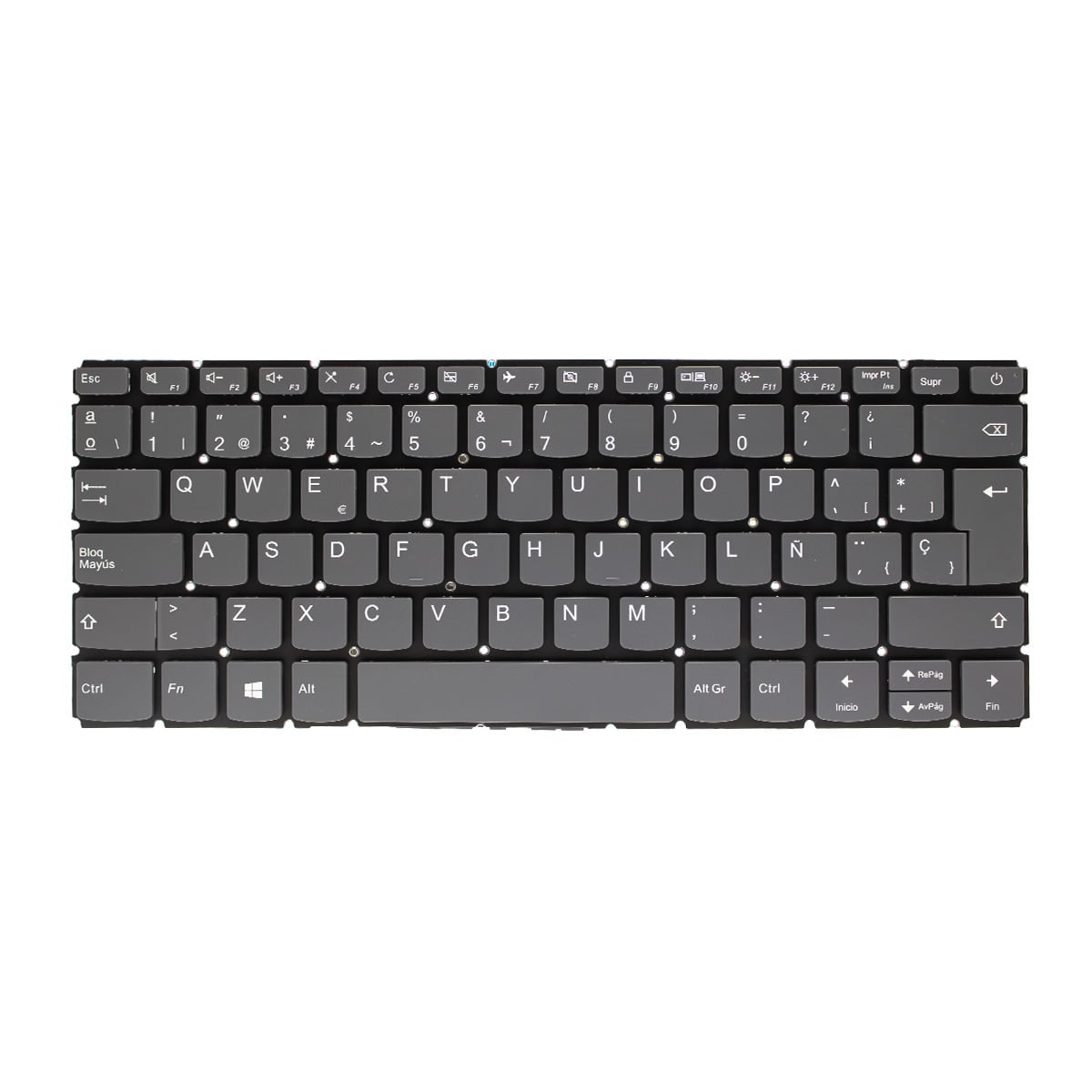 TECLADO PARA LAPTOP LENOVO 320-14 S145-14 POWER - 2