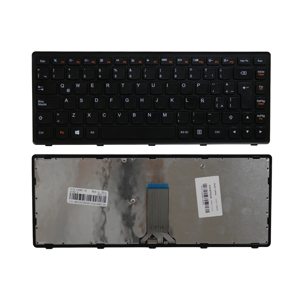 TECLADO PARA LAPTOP LENOVO G400S S410P - 1