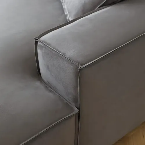 SECCIONAL DERECHO MODELO LUHAN MUEBLES PERU + COJINES DE REGALO - 5