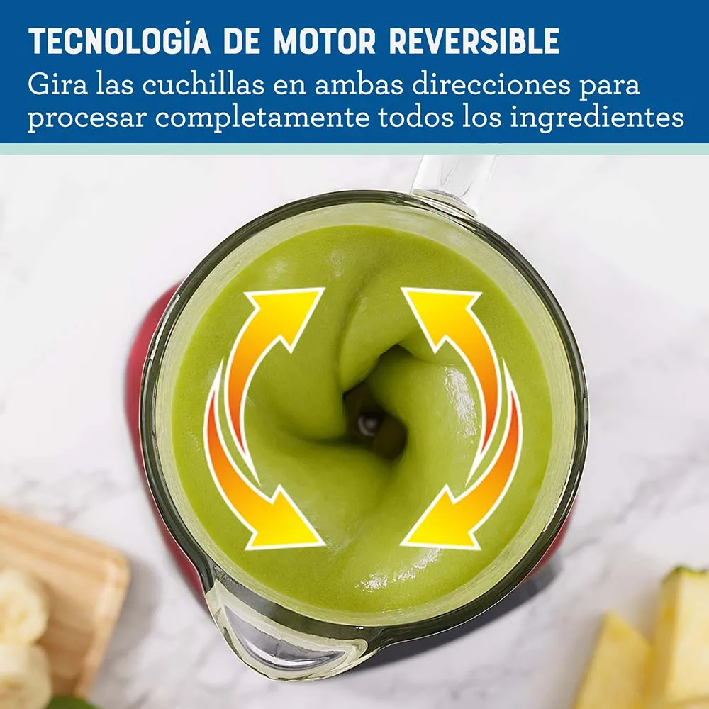 LICUADORA OSTER CON TECNOLOGÍA REVERSIBLE Y 3 VELOCIDADES BLSTPEG-CRT - 3