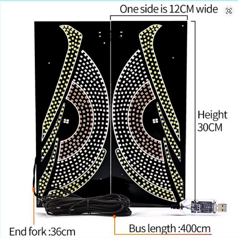 PANEL LED OJOS ENOJADOS SANCI SC-L5401 - 3