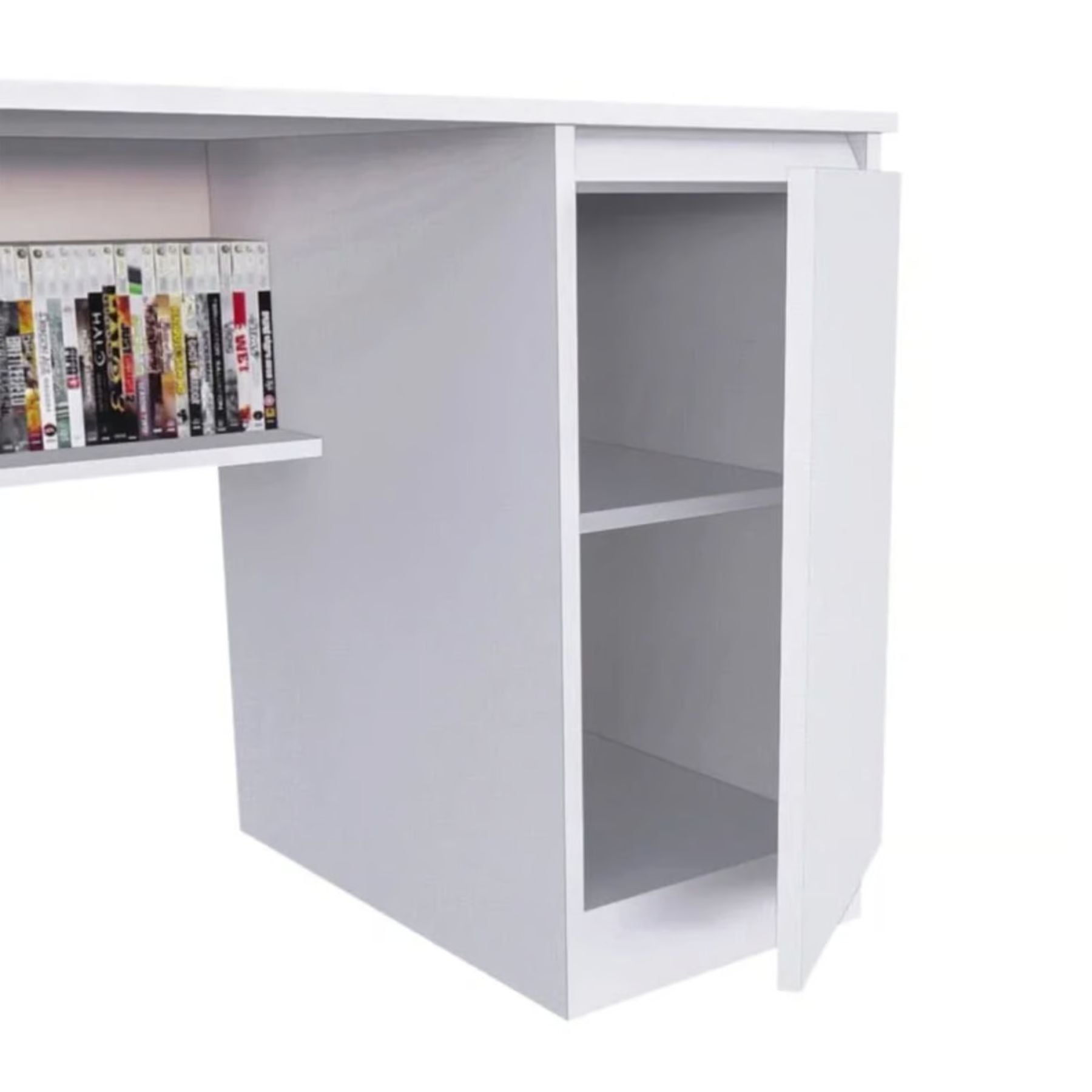 ESCRITORIO GAMER 140 CM BLANCO INNOVACIONES LUMIK - 3