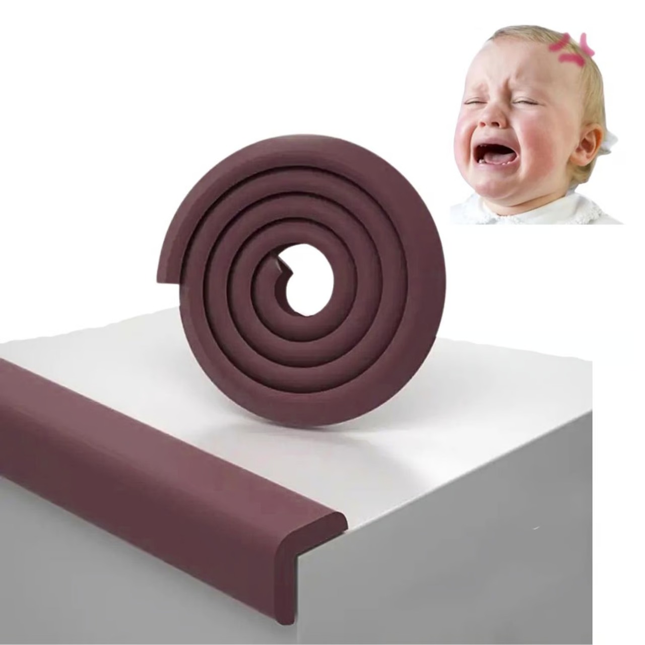 ESQUINERO PROTECTOR DE BORDES PARA MUEBLES 2 PCS - 2