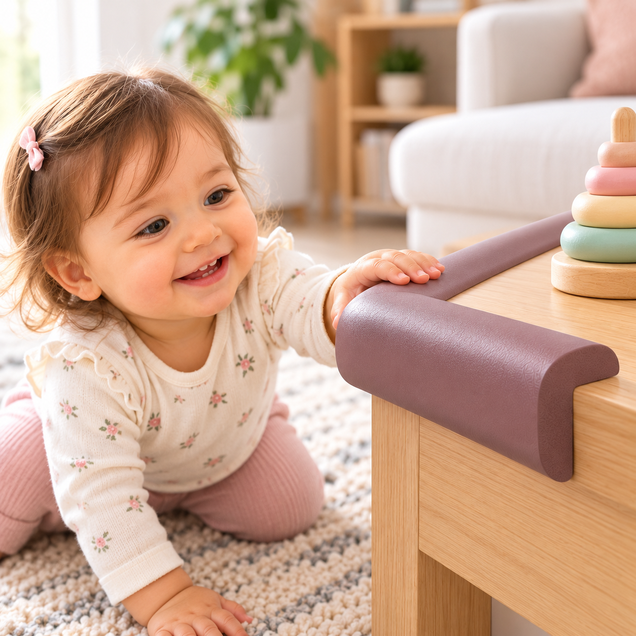 Esquinero protector de Bordes para Mesa Bebés – Seguridad Infantil 2 Rollos - 3