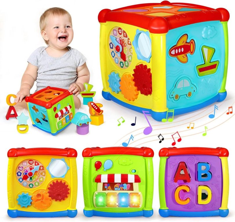 CUBO DIDACTICO MUSICAL 6 EN 1 - 1
