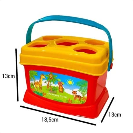 BALDE DIDACTICO CON ENCAJES Y APILABLES PARA BEBES - 2