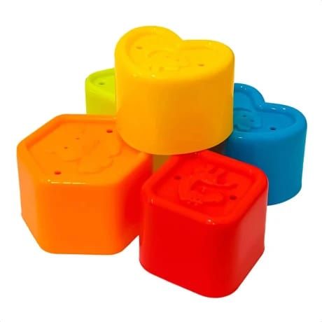 BALDE DIDACTICO CON ENCAJES Y APILABLES PARA BEBES - 4