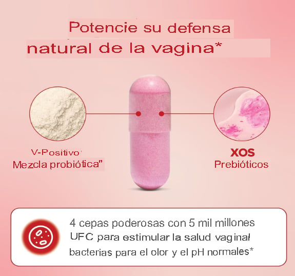 URO PROBIOTICS MUJERES PROBIÓTICOS Y PREBIÓTICOS PARA EQUILIBRIO DEL PH FLORA ÍNTIMA SALUDABLE Y BIENESTAR 60 CÁPSULAS - 4