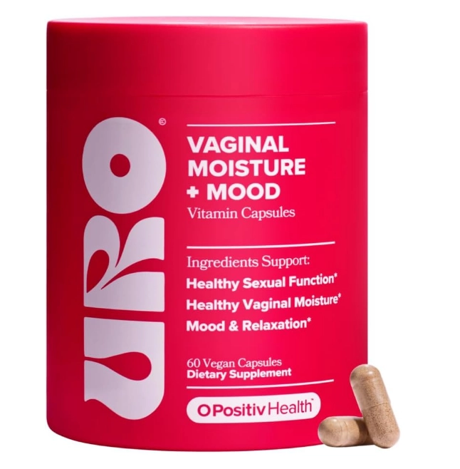 O POSITIV URO – HUMEDAD VAGINAL + ESTADO DE ÁNIMO, ASHWAGANDHA Y GINKGO, 60 CÁPSULAS VEGANAS - 1