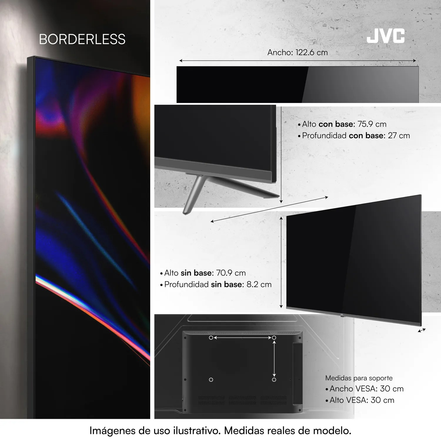 TELEVISOR JVC 55 PULGADAS QD MINILED 120HZ GOOGLETV LT-55KM958 + SOUNDBAR NEX + ANTENA DIGITAL - 4