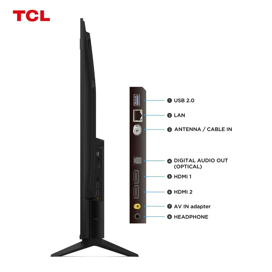 TELEVISOR TCL 50 PULGADAS QLED FHD GOOGLE TV HDR10 50S5K + PROMOCION (MODELO 2025) - 5