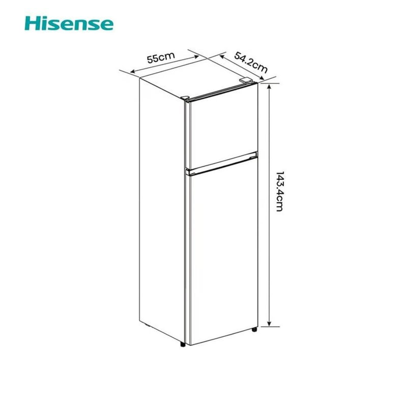 REFRIGERADORA 205L TOP MOUNT RD267H HISENSE - 5