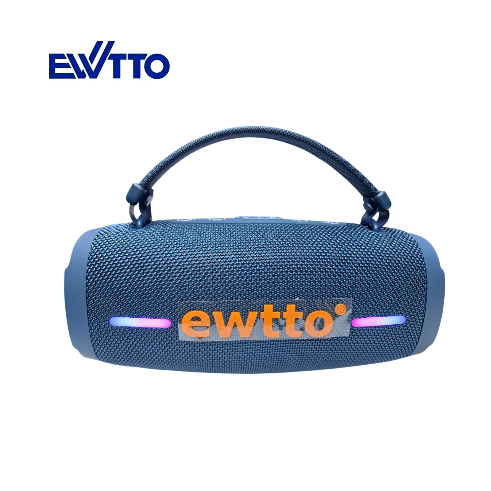 PARLANTE INALAMBRICO EWTTO EXTREME BASS 30 WATTS 5H. AL 50% BT / TF / USB / AUX / RGB / TWS ET-P1768B (NEGRO) - 5