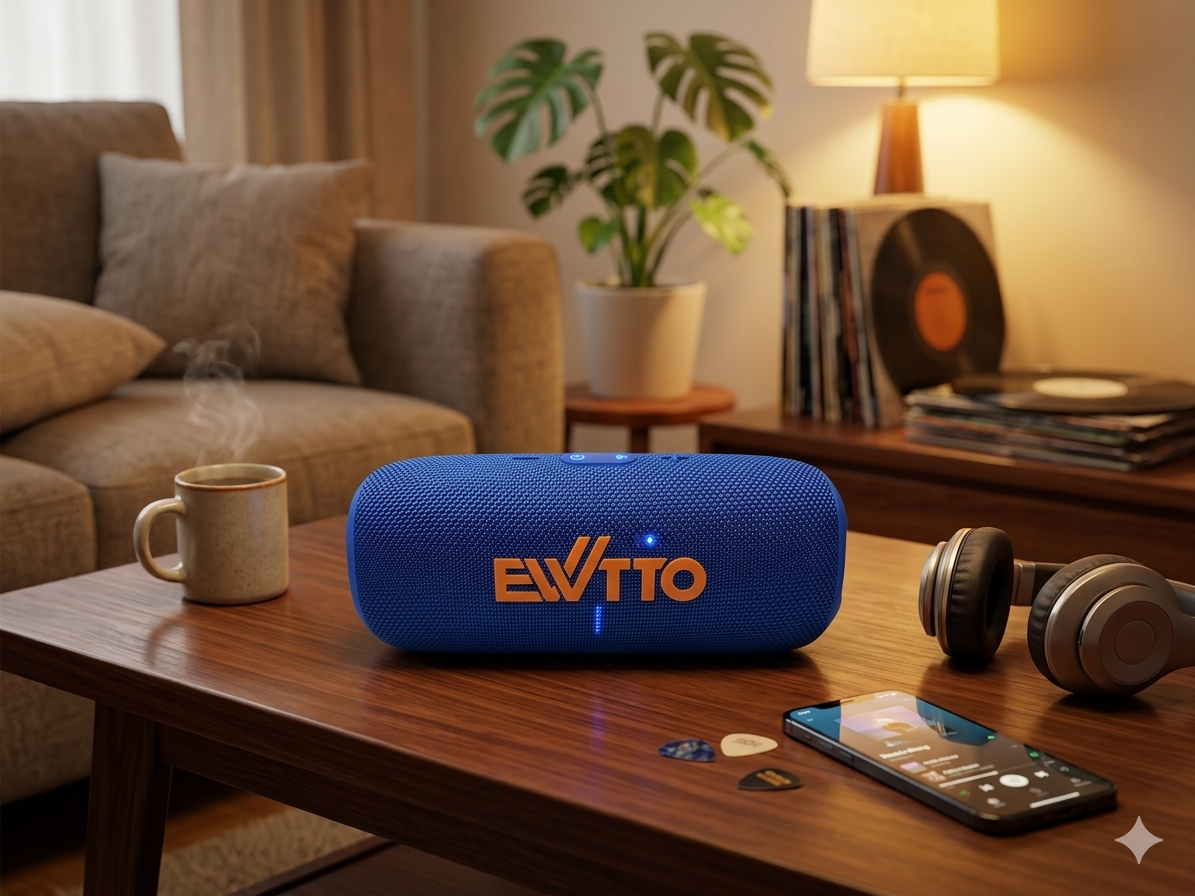 PARLANTE EWTTO PREMIUM INALÁMBRICO 30 WATTS RMS 6000MAH 8 HORAS IPX6/TWS/USB/TF/AUX EW-P110BA (2026) - 1